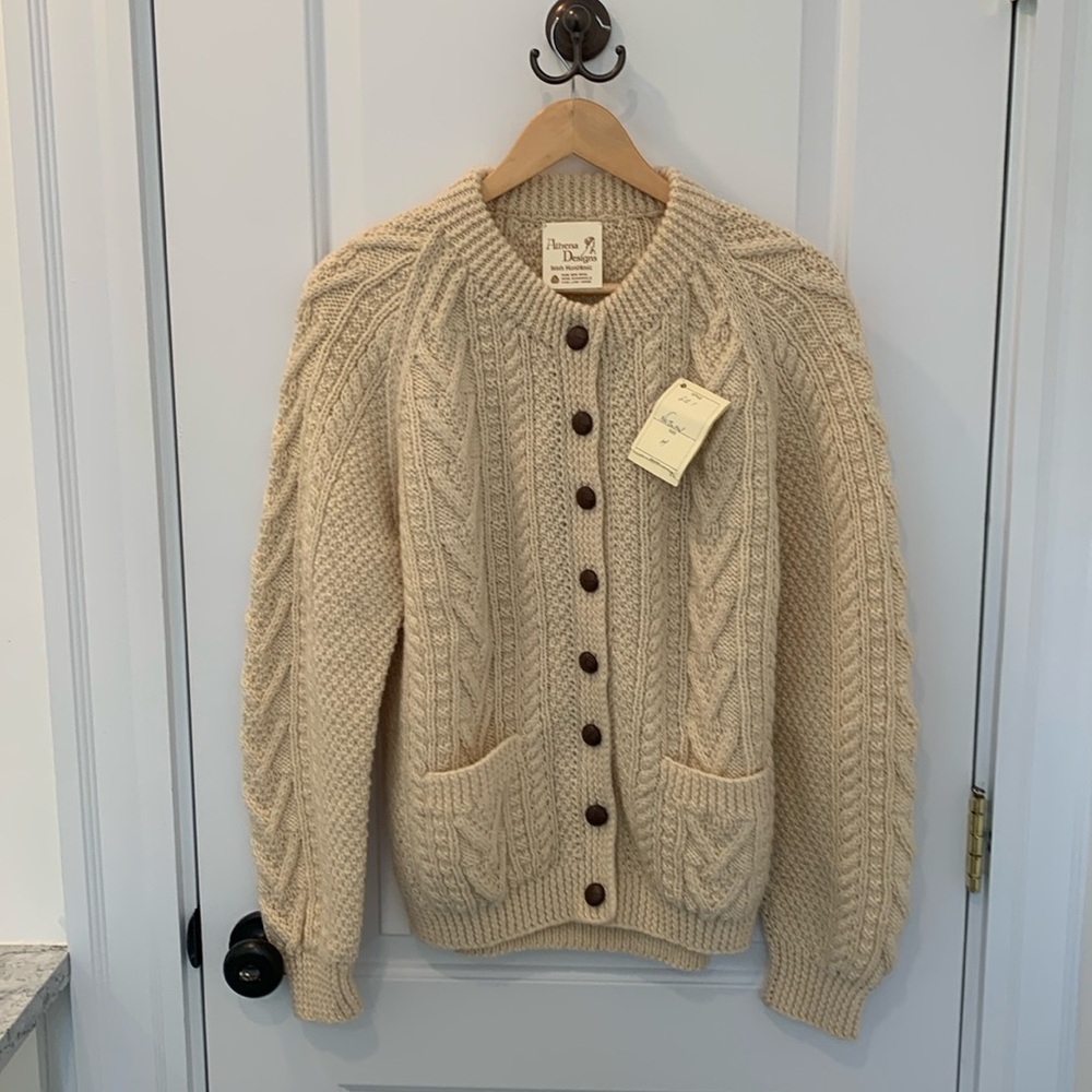 Irish knit sweater